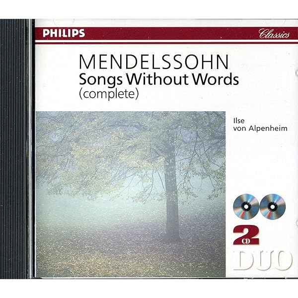 メンデルスゾーン無言歌による合唱曲集 無言歌集 第7巻 Op.85 MWV U 189, 101, 111, 190, 191, 155